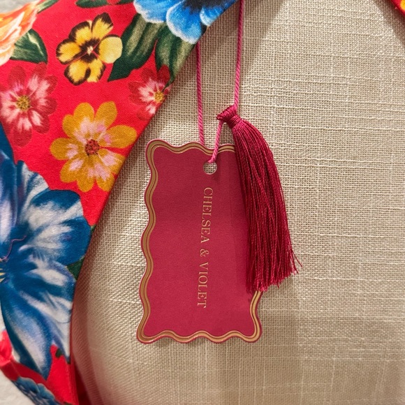 CHELSEA & VIOLET Women’s Ophelia Square Neckline Floral Sleeveless Blouse.SizeXL - Picture 8 of 9